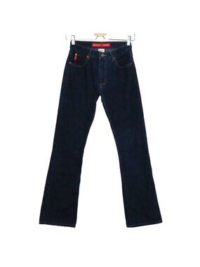 GUESS Jeans Women 26 Reg Dark Wash Blue Denim All Cotton Style 83046 Y2K 1990s